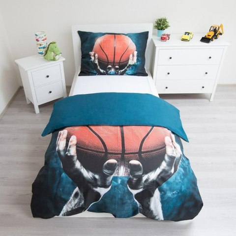 Pościel bawełniana 140x200 Koszykówka 1835 Basketball poszewka 70x90 Pościel bawełniana 140x200 Koszykówka 1835 Basketball poszewka 70x90