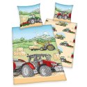 Pościel bawełniana 140x200 Traktor pole zboże siano zbiory poszewka 70x90 H23 Pościel bawełniana 140x200 Traktor pole zboże siano zbiory poszewka 70x90 H23