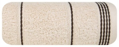 Ręcznik Mira 30x50 beżowy 03 frotte 500 g/m2 Eurofirany