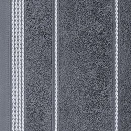 Ręcznik Mira 30x50 grafitowy 07 frotte 500 g/m2 Eurofirany