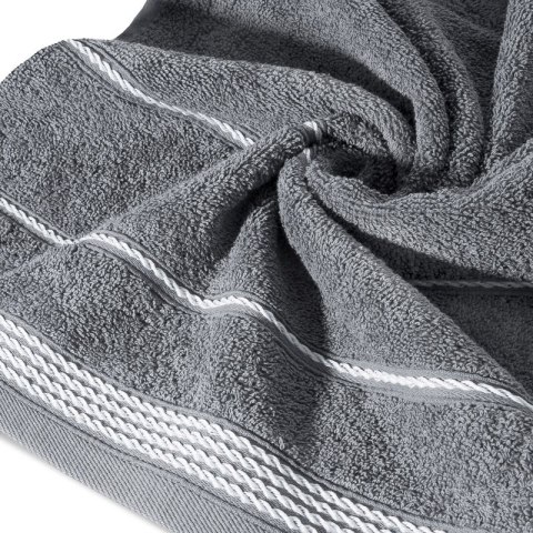 Ręcznik Mira 30x50 grafitowy 07 frotte 500 g/m2 Eurofirany Ręcznik Mira 30x50 grafitowy 07 frotte 500 g/m2 Eurofirany
