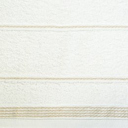 Ręcznik Mira 30x50 kremowy 02 frotte 500 g/m2 Eurofirany