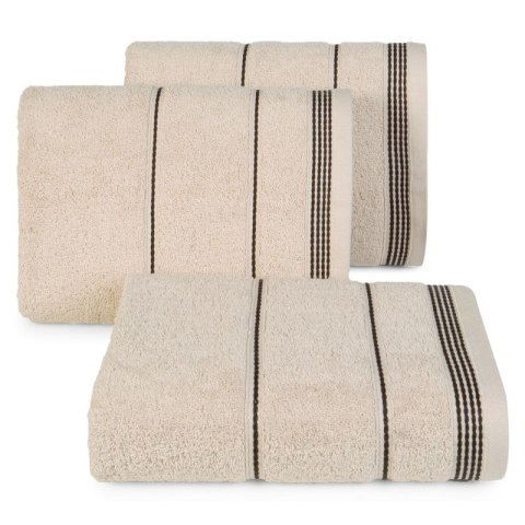 Ręcznik Mira 50x90 beżowy 03 frotte 500 g/m2 Eurofirany Ręcznik Mira 50x90 beżowy 03 frotte 500 g/m2 Eurofirany
