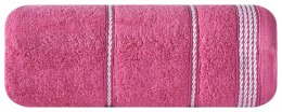 Ręcznik Mira 50x90 różowy 14 frotte 500 g/m2 Eurofirany
