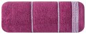 Ręcznik Mira 70x140 bordowy 15 frotte 500 g/m2 Eurofirany