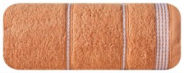 Ręcznik Mira 70x140 pomarańczowy 12 frotte 500 g/m2 Eurofirany