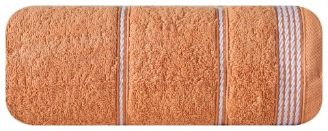 Ręcznik Mira 70x140 pomarańczowy 12 frotte 500 g/m2 Eurofirany Ręcznik Mira 70x140 pomarańczowy 12 frotte 500 g/m2 Eurofirany