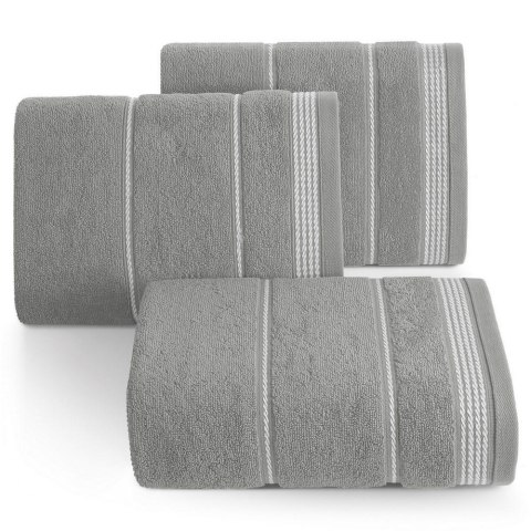 Ręcznik Mira 70x140 popielaty 06 frotte 500 g/m2 Eurofirany Ręcznik Mira 70x140 popielaty 06 frotte 500 g/m2 Eurofirany
