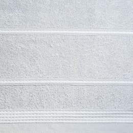 Ręcznik Mira 70x140 srebrny 05 frotte 500 g/m2 Eurofirany