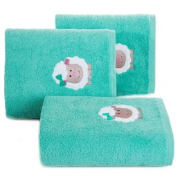 Ręcznik dziecięcy 50x90 Baby 31 owieczka miętowy 500g/m2 Eurofirany