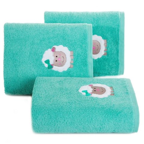 Ręcznik dziecięcy 50x90 Baby 31 owieczka miętowy 500g/m2 Eurofirany Ręcznik dziecięcy 50x90 Baby 31 owieczka miętowy 500g/m2 Eurofirany