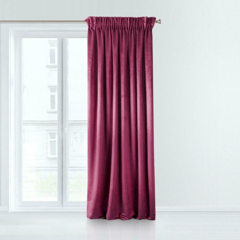 Zasłona gotowa na taśmie 140x270 Taylor amarantowa welurowa Zasłona gotowa na taśmie 140x270 Taylor amarantowa welurowa