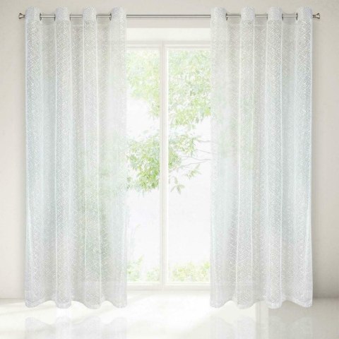 Firana gotowa na przelotkach 140x250 Amanda kremowa Eurofirany Firana gotowa na przelotkach 140x250 Amanda kremowa Eurofirany