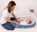 Gniazdko niemowlęce Prestige kokon 55x80 turkusowy ciemny pudrowy różowy zwierzęta leśne otulacz dwustronny TB0355_02 Gniazdko niemowlęce Prestige kokon 55x80 turkusowy ciemny pudrowy różowy zwierzęta leśne otulacz dwustronny TB0355_02