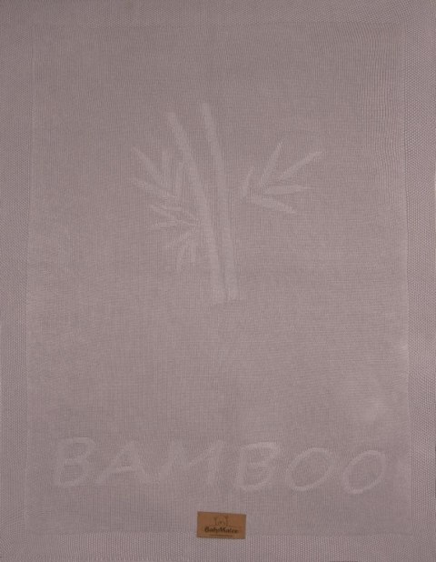 Kocyk bambusowy 80x100 Thai szary dziany dzianinowy TB0364-03 Kocyk bambusowy 80x100 Thai szary dziany dzianinowy TB0364-03