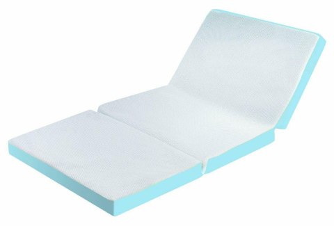 Materac turystyczny 120x60x6 Venti 24 błękitny składany przepuszczający powietrze Materac turystyczny 120x60x6 Venti 24 błękitny składany przepuszczający powietrze