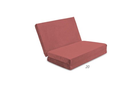 Materacyk turystyczny 120x60x6 Plush 20 ciemny pudrowy różowy składany Materacyk turystyczny 120x60x6 Plush 20 ciemny pudrowy różowy składany