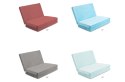 Materacyk turystyczny 120x60x6 Plush 20 ciemny pudrowy różowy składany Materacyk turystyczny 120x60x6 Plush 20 ciemny pudrowy różowy składany