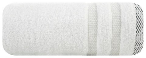 Ręcznik Riki 70x140 biały 01 400g/m2 Eurofirany Ręcznik Riki 70x140 biały 01 400g/m2 Eurofirany