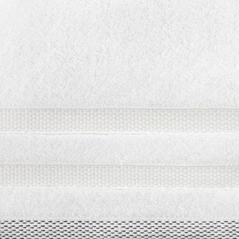 Ręcznik Riki 70x140 biały 01 400g/m2 Eurofirany Ręcznik Riki 70x140 biały 01 400g/m2 Eurofirany