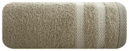 Ręcznik Riki 70x140 brązowy jasny 05 400g/m2 Eurofirany