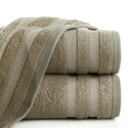 Ręcznik Riki 70x140 brązowy jasny 05 400g/m2 Eurofirany