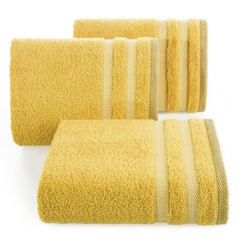 Ręcznik Riki 70x140 musztardowy 11 400g/m2 Eurofirany Ręcznik Riki 70x140 musztardowy 11 400g/m2 Eurofirany