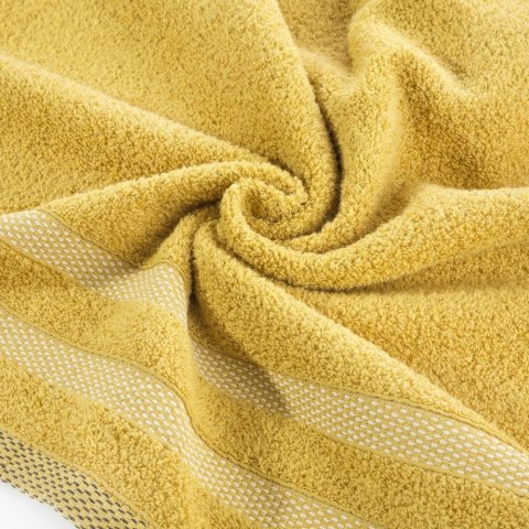 Ręcznik Riki 70x140 musztardowy 11 400g/m2 Eurofirany Ręcznik Riki 70x140 musztardowy 11 400g/m2 Eurofirany