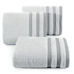 Ręcznik Riki 70x140 srebrny 03 400g/m2 Eurofirany