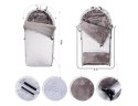 Śpiworek do wózka Cocoon czarny lampart TDS100C-09 Śpiworek do wózka Cocoon czarny lampart TDS100C-09