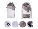 Śpiworek do wózka Cocoon stalowy srebrny TDS100C-04 Śpiworek do wózka Cocoon stalowy srebrny TDS100C-04