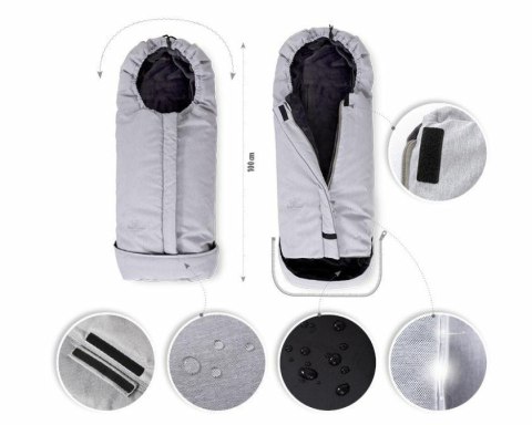 Śpiworek do wózka Triton Footmuff beżowy ciemny TDST-71 Śpiworek do wózka Triton Footmuff beżowy ciemny TDST-71