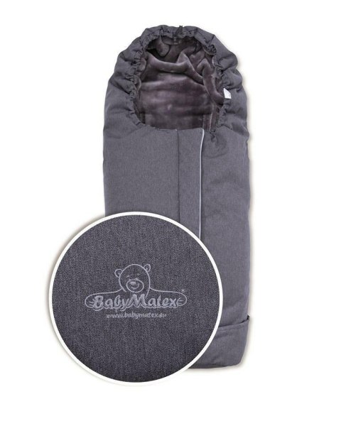 Śpiworek do wózka Triton Footmuff grafitowy TDST-69 Śpiworek do wózka Triton Footmuff grafitowy TDST-69