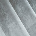 Zasłona gotowa na przelotkach 140x250 Taylor srebrna welurowa Zasłona gotowa na przelotkach 140x250 Taylor srebrna welurowa