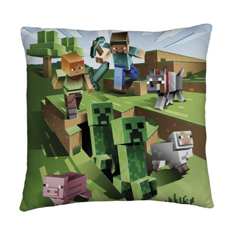 Poduszka dziecięca 40x40 Minecraft gra komputerowa Halantex Poduszka dziecięca 40x40 Minecraft gra komputerowa Halantex