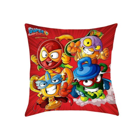 Poduszka dziecięca 40x40 Super Zings psotniki superbohaterowie puchar superzłoczyńcy czerwona 8040 Poduszka dziecięca 40x40 Super Zings psotniki superbohaterowie puchar superzłoczyńcy czerwona 8040