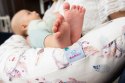Poduszka pozycjonująca Moon rogal Botanika liście kwiaty biała dł. 260 kolor 5 do karmienia ciążowa wypoczynkowa Poduszka pozycjonująca Moon rogal Botanika liście kwiaty biała dł. 260 kolor 5 do karmienia ciążowa wypoczynkowa