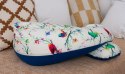 Poduszka pozycjonująca RELAX jersey rogal 190cm Ptaszki motylki ekri R-46 0714 do karmienia ciążowa wypoczynkowa Poduszka pozycjonująca RELAX jersey rogal 190cm Ptaszki motylki ekri R-46 0714 do karmienia ciążowa wypoczynkowa