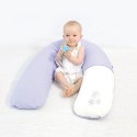 Poduszka pozycjonująca RELAX rogal 190cm Piórka ekri R-45 do karmienia ciążowa wypoczynkowa Poduszka pozycjonująca RELAX rogal 190cm Piórka ekri R-45 do karmienia ciążowa wypoczynkowa