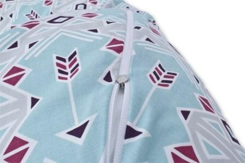 Poduszka pozycjonująca Relax 170cm strzały szara błękitna R-39 do karmienia ciążowa wypoczynkowa Poduszka pozycjonująca Relax 170cm strzały szara błękitna R-39 do karmienia ciążowa wypoczynkowa
