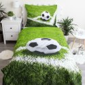 Pościel bawełniana 140x200 Piłka nożna boisko Football zielona ball 4317 młodzieżowa piłkarska kibica Pościel bawełniana 140x200 Piłka nożna boisko Football zielona ball 4317 młodzieżowa piłkarska kibica