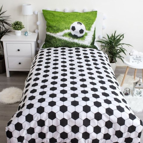 Pościel bawełniana 140x200 Piłka nożna boisko Football zielona ball 4317 młodzieżowa piłkarska kibica Pościel bawełniana 140x200 Piłka nożna boisko Football zielona ball 4317 młodzieżowa piłkarska kibica