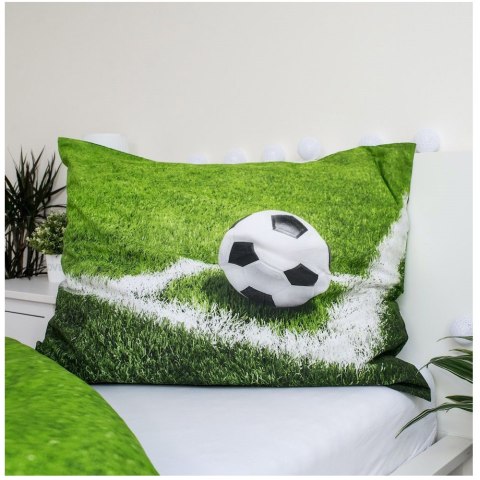 Pościel bawełniana 140x200 Piłka nożna boisko Football zielona ball 4317 młodzieżowa piłkarska kibica Pościel bawełniana 140x200 Piłka nożna boisko Football zielona ball 4317 młodzieżowa piłkarska kibica