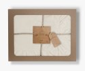 Pościel bawełniana 160x200 ekri z falbanką jednobarwna w pudełku jednobarwna Stonewashed Snow White Pościel bawełniana 160x200 ekri z falbanką jednobarwna w pudełku jednobarwna Stonewashed Snow White