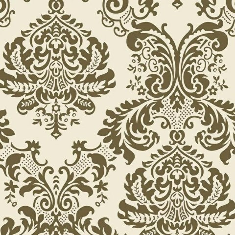 Pościel satynowa 140x200 47A glamour złota ekrii ornamenty Pościel satynowa 140x200 47A glamour złota ekrii ornamenty