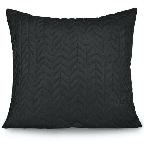 Poszewka na poduszkę 45x45 Moxie czarna welurowa
