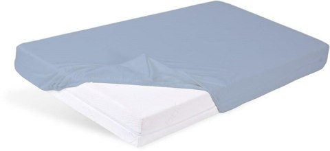 Prześcieradło nieprzemakalne 70x140 24 niebieskie z gumką Bamboo bambusowe do łóżeczka dziecięce podkład Prześcieradło nieprzemakalne 70x140 24 niebieskie z gumką Bamboo bambusowe do łóżeczka dziecięce podkład