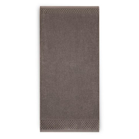 Ręcznik Carlo AG 70x140 brązowy taupe 8549/587 500g/m2 Ręcznik Carlo AG 70x140 brązowy taupe 8549/587 500g/m2