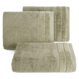 Ręcznik Damla 70x140 brązowy jasny 500g/m2 Eurofirany