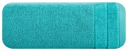 Ręcznik Damla 70x140 turkusowy jasny 500g/m2 Eurofirany